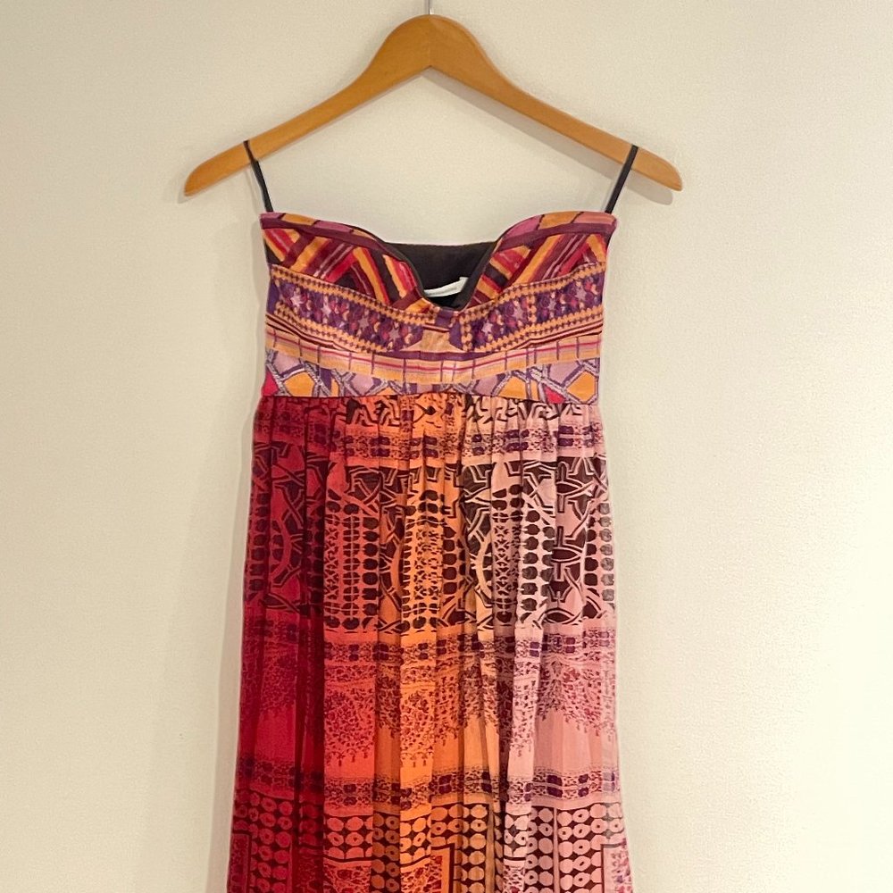 Vintage 2009 Diane von Furstenberg DVF Floor Length Gown